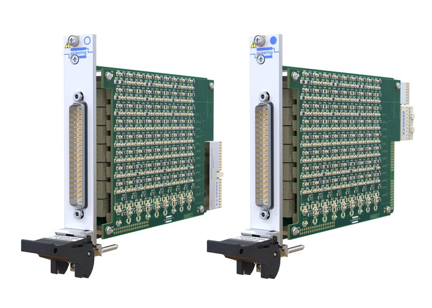 Pickering Interfaces extends family of PXI & PXIe precision resistors with new high accuracy models for resistive sensor simulation